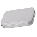 5PCS Small Rectangular Empty Metal Tins Storage Hinged Box Kit Container Storage