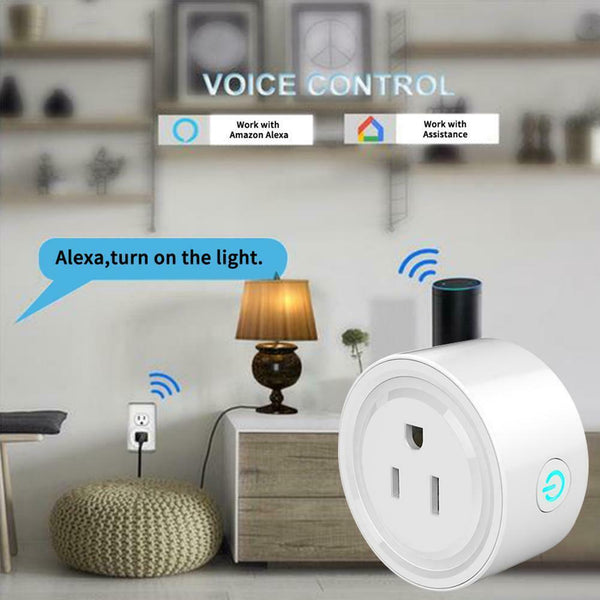 WiFi Smart Socket Remote Timing Socket Power Adapter APP Control US Plug  A#S