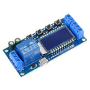 5V Trigger Time Delay Relay Module 0.01-9999s Timing Circuit Switch LCD Board cx