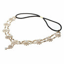 Womans Fashion Tassel Metal Beads Head Chain Head piece Boho Hair Band Jewe K5O8
