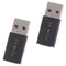 USB-C USB 3.1 Type C Female to USB 3.0 Male OTG Adapter Converter JR