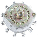 Band Channael Rotary Switch 2P11T 2 Pole 11 Position Dual Deck P2V6