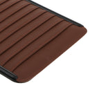 Car Sun Visor 9 Disc Slots CD Card Holder Organizer Storage Clip Bag Brown