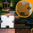 Garden DIY Concrete Paving Mold Stepping Lawn Stone Cement Brick Path Maker