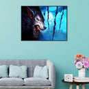5D DIY Full Drill Diamond Painting Felonious Wolf Cross Stitch Embroidery