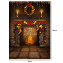 Photography Background Cloth Christmas Element Backdrop Cloth for Studio Video