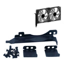 Cooling Fan Grill Case DIY Dual PCI Cooler 8/9cm for PC Graphics Card Compute JR