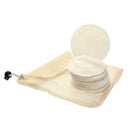 12pcs/set Bamboo Fiber Makeup Remover Tissues Reusable Women Cosmetic Wipes