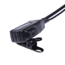 2 Pin D-Shape Earpiece Headset MIC PTT for Baofeng Kenwood Puxing TYT Radio
