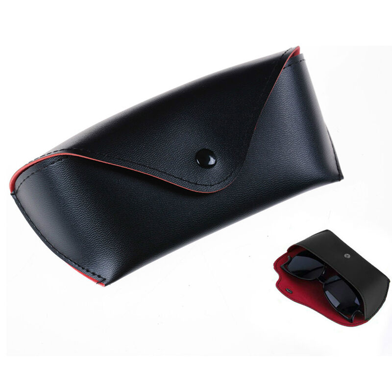 Leather Glasses Case Sunglasses Eyeglasses Storage Holder Box Bag Cases leB Bj