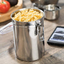 Airtight Canisters Sets for the Kitchen Stainless Steel - Beautiful for Kit Q6P7