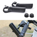 Mountain Bicycle Handlebar Aluminum Auxiliary Riding Horn Rest Handlebar -ME