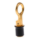 Brass Handle Snap Lock Livewell Drain Plug Boat/Marine/Yacht Hardware