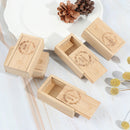 Bamboo Box Creative  Organizer Wooden StorageS Hn