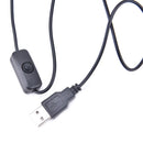 Flexible USB Rechargeable LED Light Clip-on Bed Table Desk Study Reading Lamp Gw