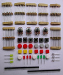 Electronic Components Development Kit PCB Capacitors Transistors for Test
