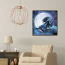 5D DIY Full Drill Diamond Painting Moon Eagle Cross Stitch Embroidery Kit