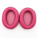 Foam Replacement Cushions Ear Pads for Sony MDR-100AAP Headphone Rose Red