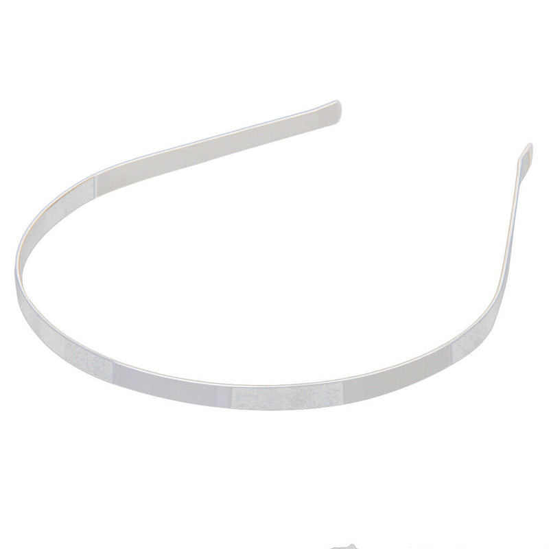 10pcs 7mm Blank Headbands Metal Hair Band Lots DIY Fascinator Craft Accessory