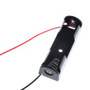 5pcs Black Plastic Single Side 1 x 1.5V AA Battery Case Holder Caseã€ %x