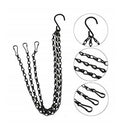 16Pcs/set Heavy Duty Flower Pot Basket Hanging Chains Hanger Hooks For Fence
