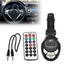 Car MP3 Player Wireless FM Transmitter Modulator USB Delicate Remote SD CD S7N7