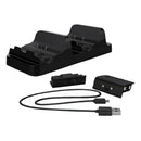 Dual USB Charging Base Station Charger Dock with Battery for XBOX ONE Controller