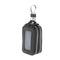 Mens PU Leather Car Key Case Key Holder Key Organizer Wallet Black