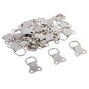 25 Pieces D-Ring Hooks Metal Solid Photo Frame Hanger Hanging Hooks for Photo