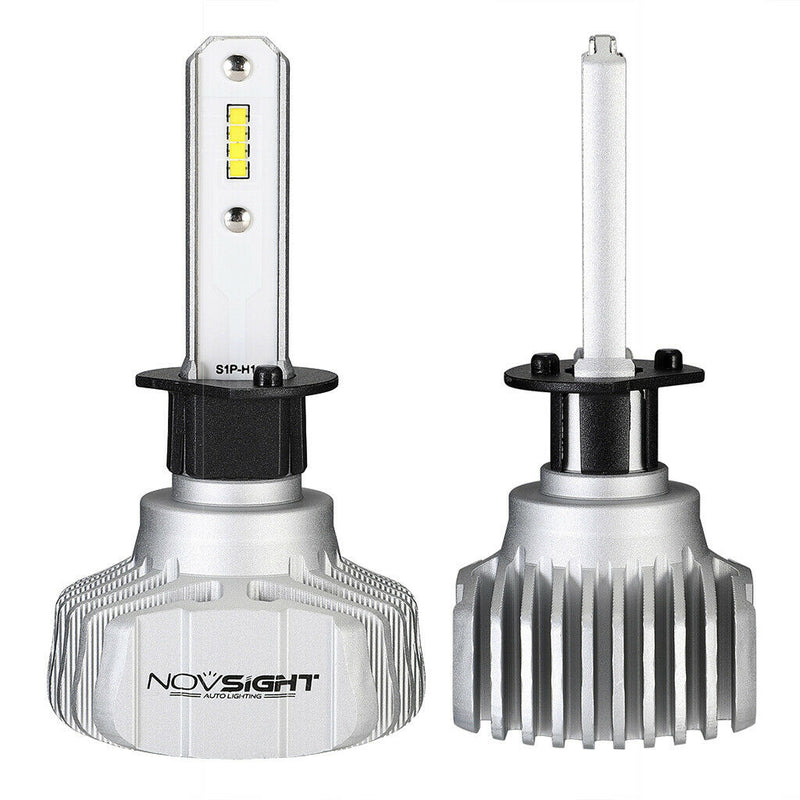 2Pcs H1 Led Headlight Bulbs Headlamp Conversion Kit Super Bright Waterproof