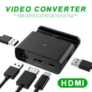 Portable HDMI TV Docking Station Type-C Charging Dock For Nintendo Switch