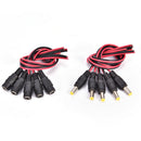 5PCS 5.5x2.1mm Male DC Power Socket Jack Plug Connector Cable 12V Pi OHK