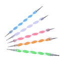 20pcs Nail Art Design Set Dotting Painting Polish Brush Pen Tools V5C8