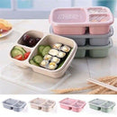New Natural Material Lunch Bento Box Food Heated Thermos Container Kitchen