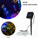 Stars 30LED Light Strings Colorful Christmas Tree Holiday Decor Solar Lamp
