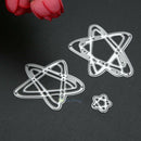 Three Stars Cutting Die DIY Handmade Craft Stencils Scrapbooking Paper Decor