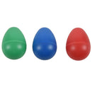 12x Plastic Percussion Maracas Shakers Musical Egg S5A3
