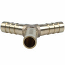 Y-hose connector made of brass, 3-way connector, for 8 mm hoses