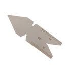 Welding Weld Screw Gauge 60Degree Weld Gage Stainless Steel Long 72MM Wide