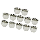 Pack of 12, Stainless Steel Coffee Mug Tea Cup Double Wall Tumbler 50ml