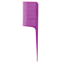 ABS Fine&Wide Tooth Section Weaving Highlight Foiling Hair Combs Brush