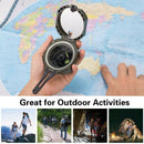 Directional Compass Sighting Waterproof & Lightweight Compasses with Carryi