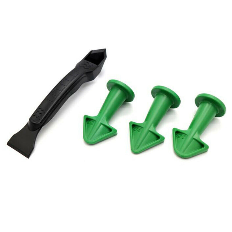 Caulk Nozzle Scraper Grout Kit Spatulas Set Hand Tools For Home Industrial Green