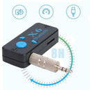 X6 3.5mm AUX Wireless Car Audio Receiver Bluetooth 4.2 Adapter Support TF Card