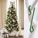 1set 10X S Shaped Hook Plastic Hanging Hooks Hangers Ornament For Christmas D5N4