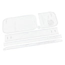 6pcs Clear Acrylic Leather Handbag Purse Template Stencils DIY Leathercraft