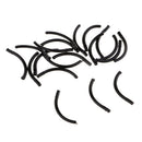Pack fo 20pcs Saftey Lead Clip Silicone Carp Fishing Terminal Rig Sleeves 33mm