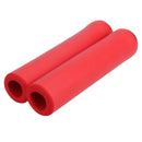 Bike Grips UltraLight Silicone Material Handlebar MTB Bicycle Grip(Red)