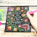 DIY Special Shaped Diamond Painting Gorgeous Swan 50 Pages A5 Notebook