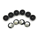10PCS B103 16x2mm 10K Ohm Single Dial Taper Volume Wheel Single Potentiometer LJ
